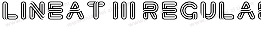 Lineat III Regular字体转换